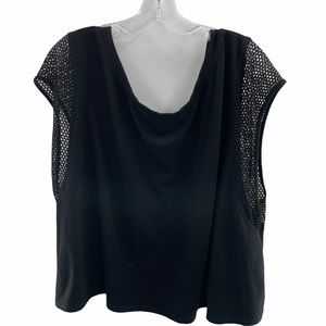 Adore Me Athletic Wear Mesh Sleeves Side Shirt 4X